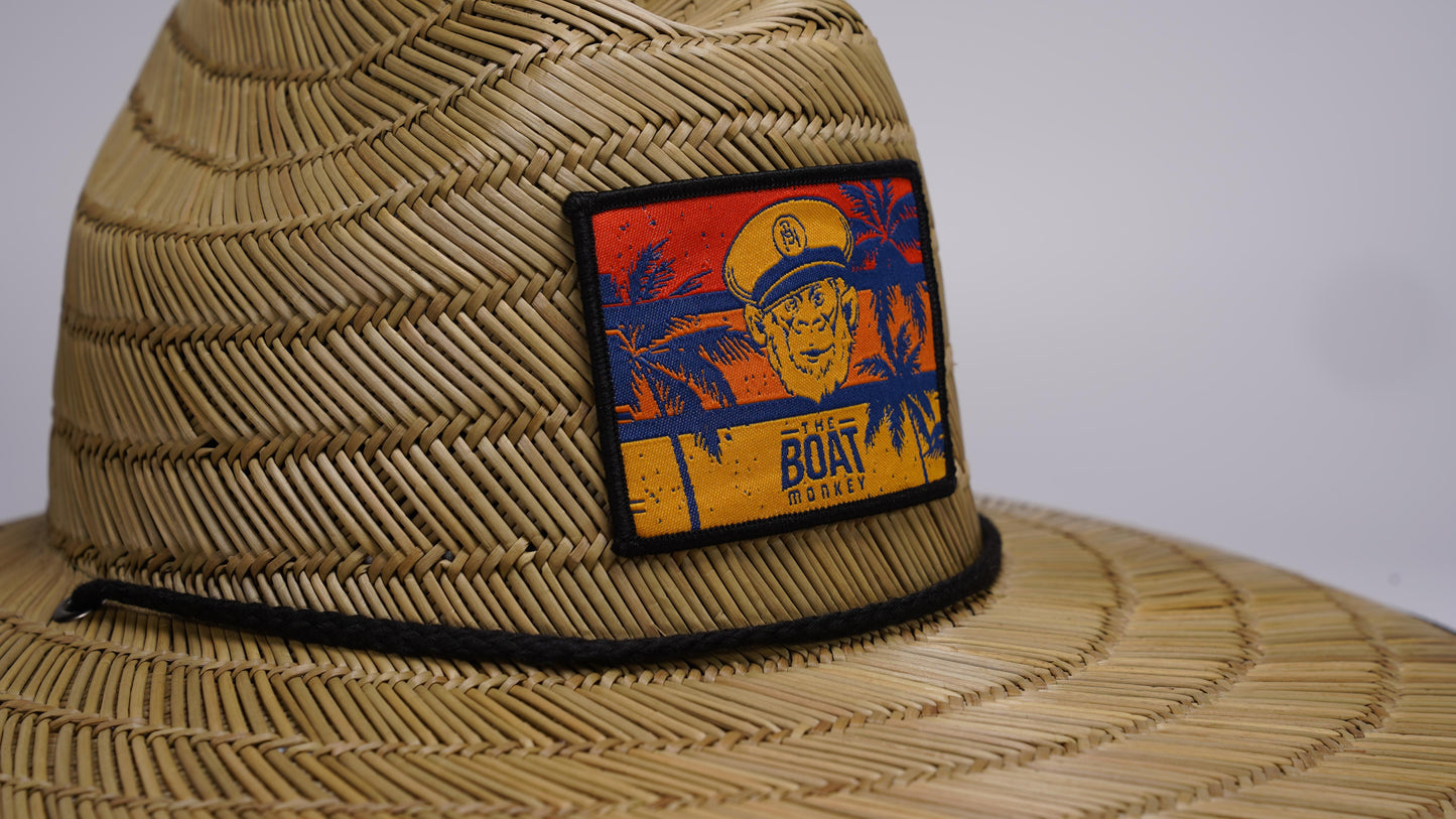 Boat Monkey Straw Hat