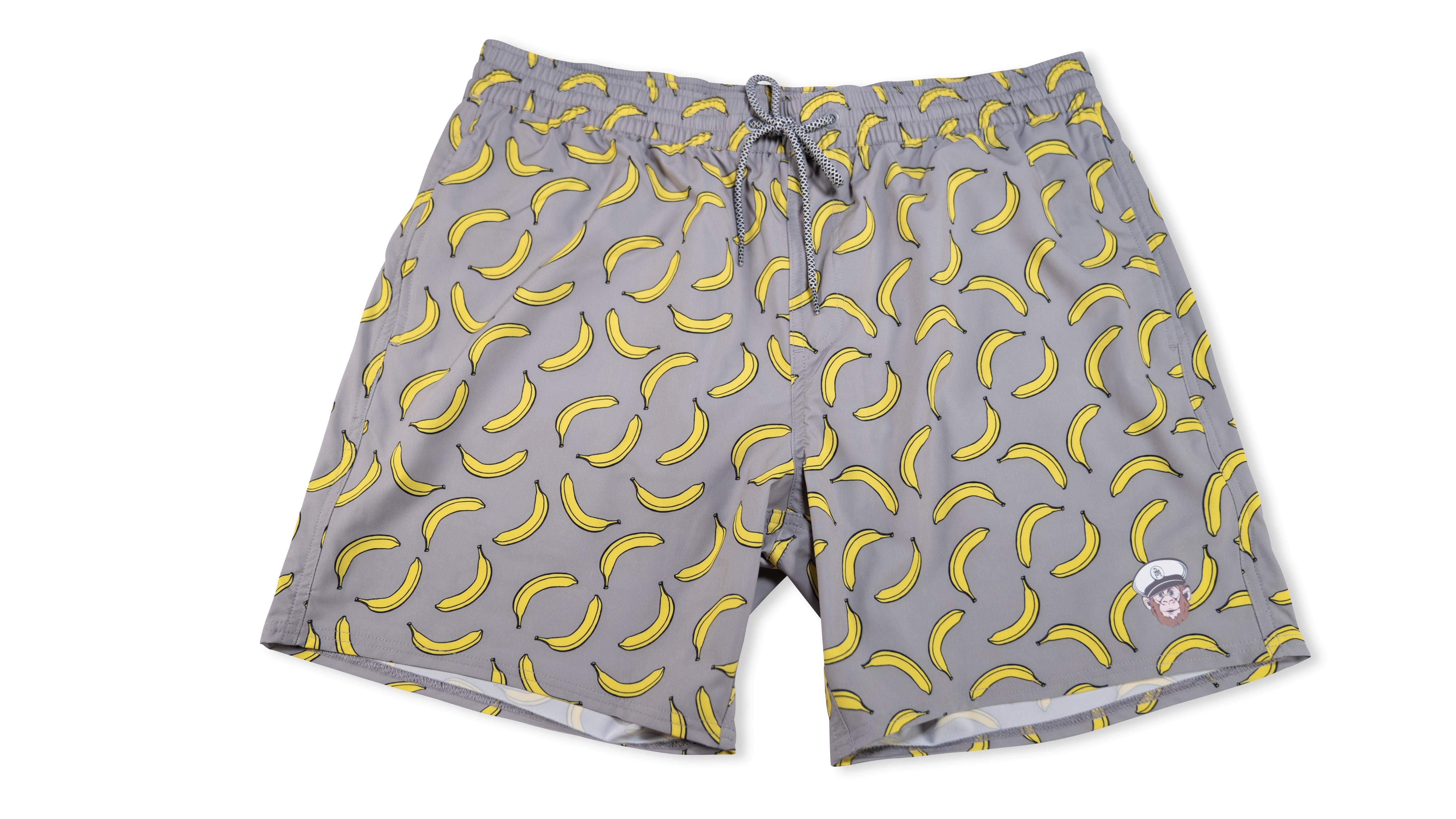 Mazeann Boys' Board Shorts Grey Monkey Banana Boys' Swim Trunks Shorts Teen  Bathing Suit Swimwears, XL - Yahoo Shopping