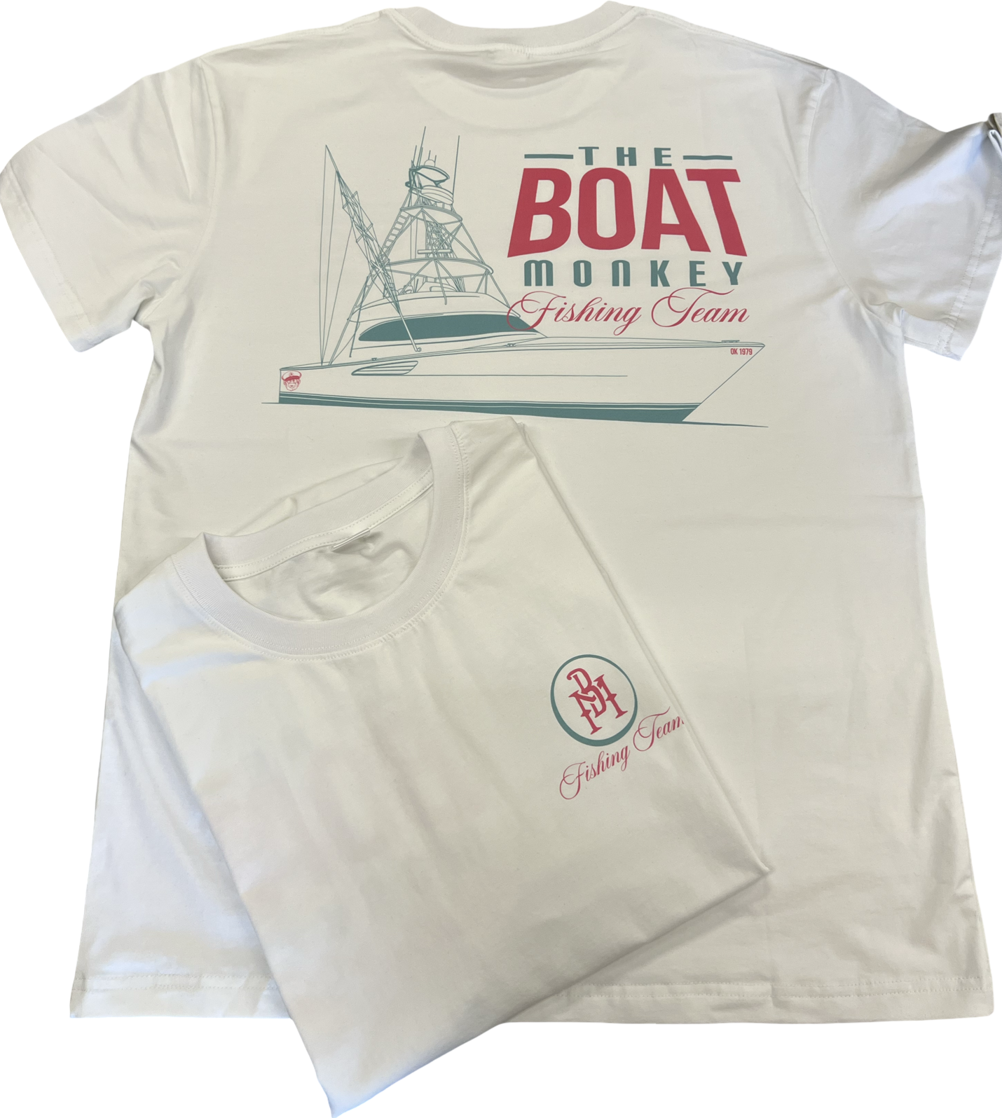 The Boat Monkey Fishing Team Tee