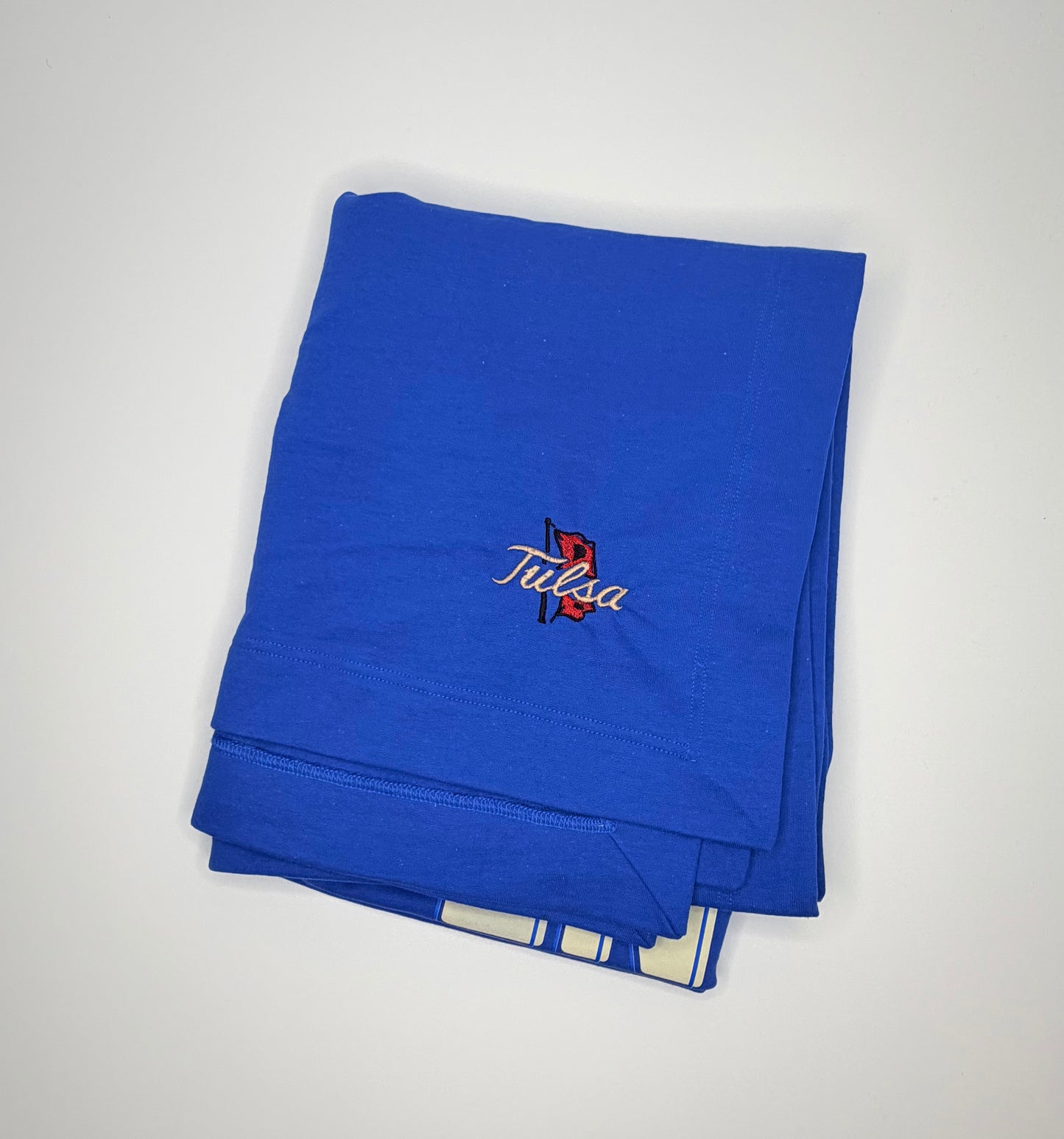Heavy Blend Fleece Stadium Blanket Reign Cane Blue