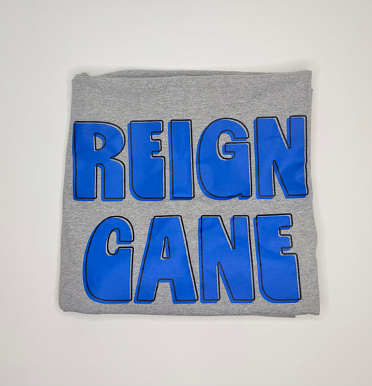 Heavy Blend Fleece Stadium Blanket Reign Cane Gray