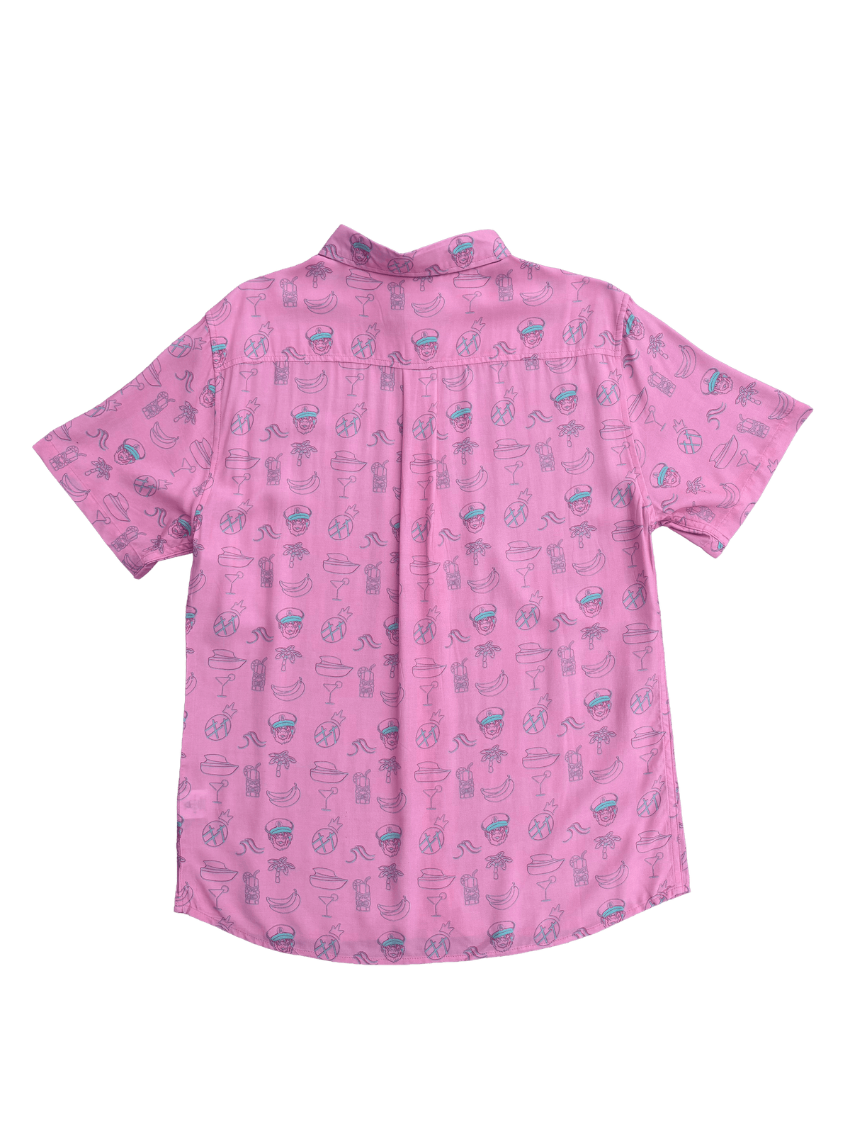 Mens Pink Button Down
