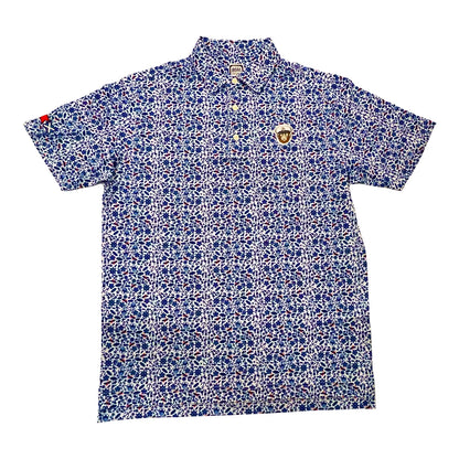 Men's Patterned Golf Polo's