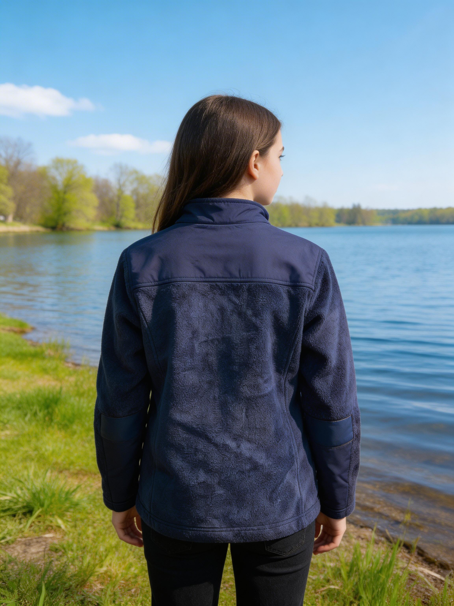 Women’s Full Zip Hybrid Fleece