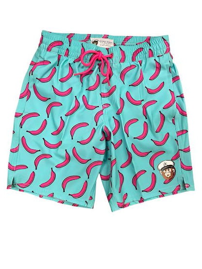 Kids Turquoise Banana Swimwear