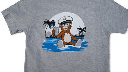 Kids Beach Day Shirt Grey