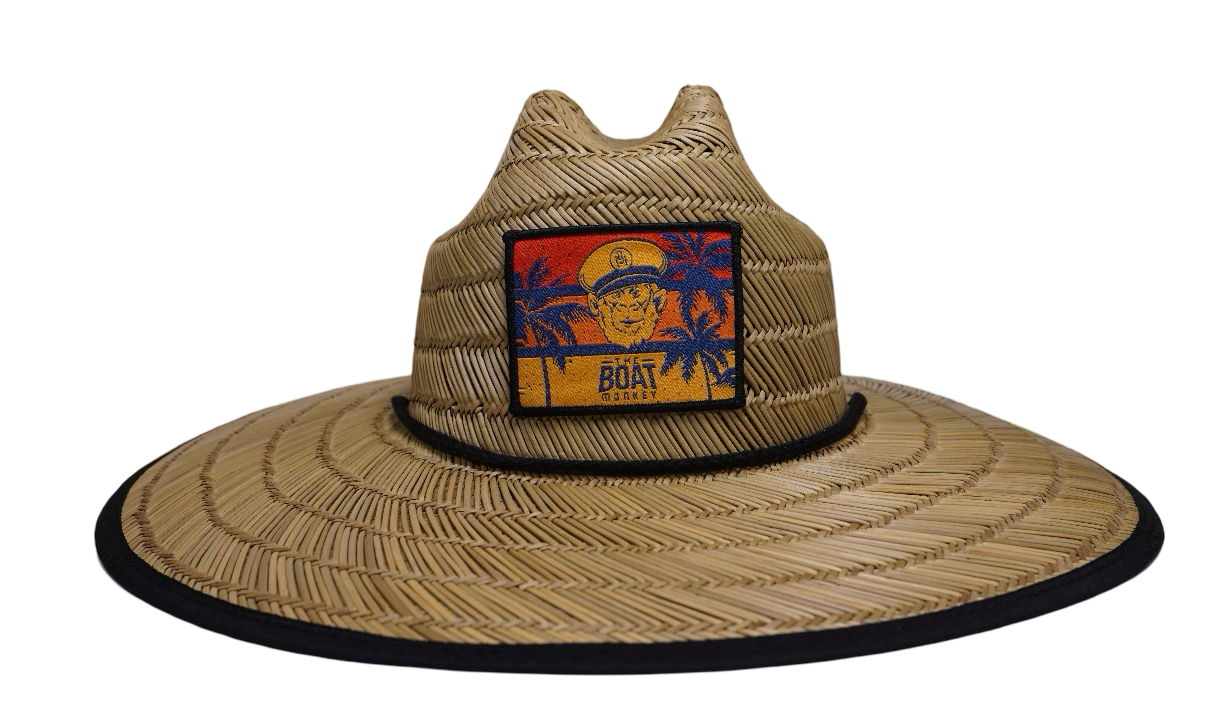 Boat Monkey Straw Hat