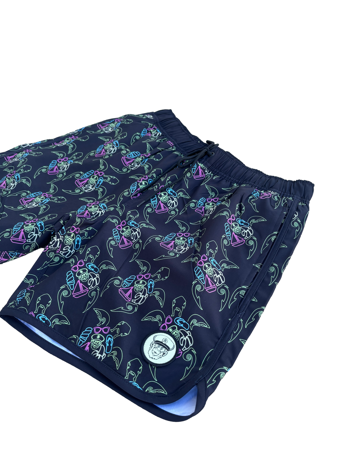 Black 2 in 1 Turtle Swimwear Short ORDER TODAY!