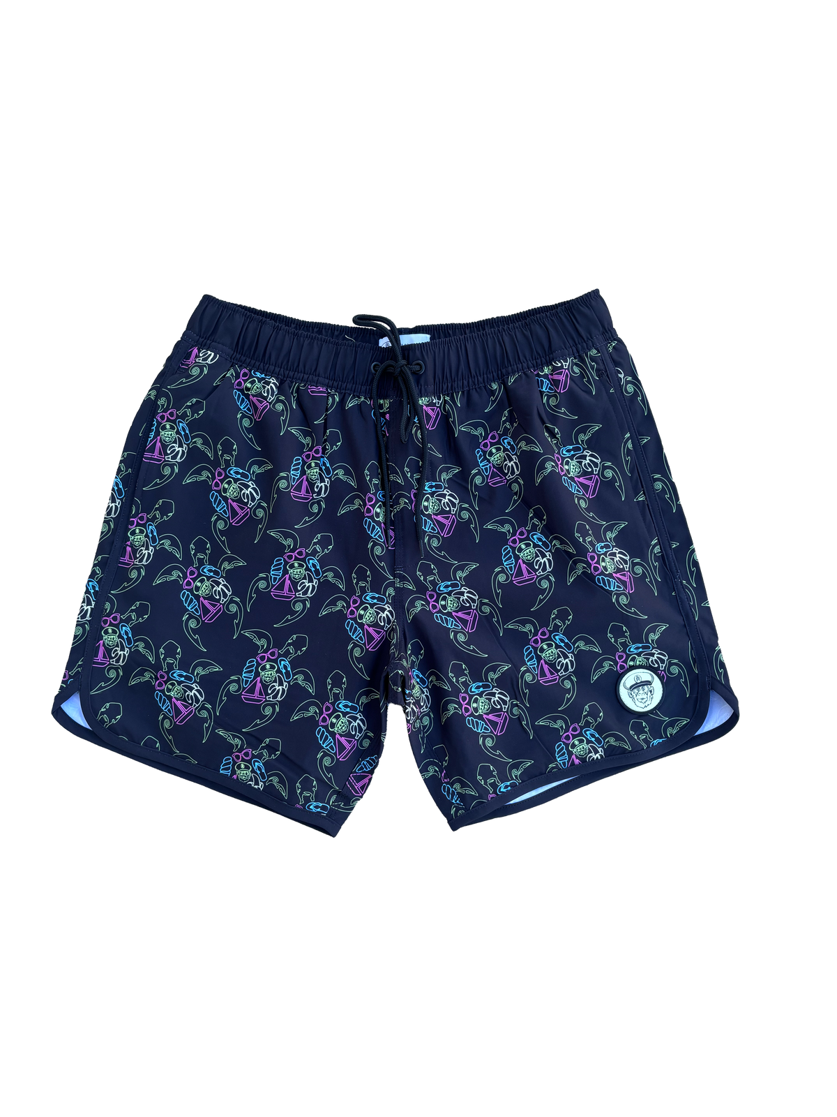 Black 2 in 1 Turtle Swimwear Short ORDER TODAY!