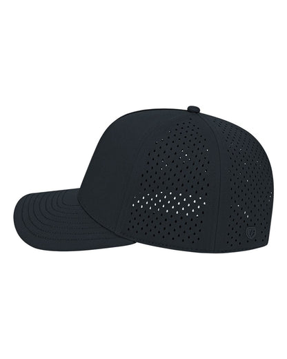 Premium Water-Resistant Perforated Cap Black