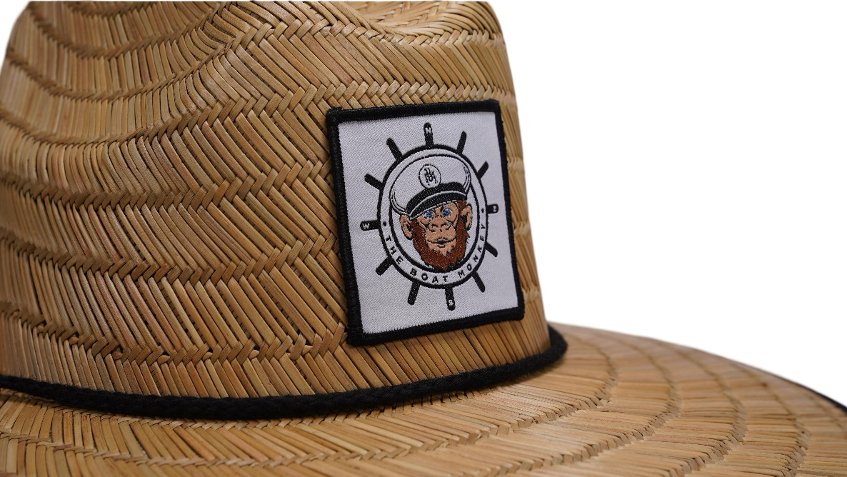 Boat Monkey Straw Hat