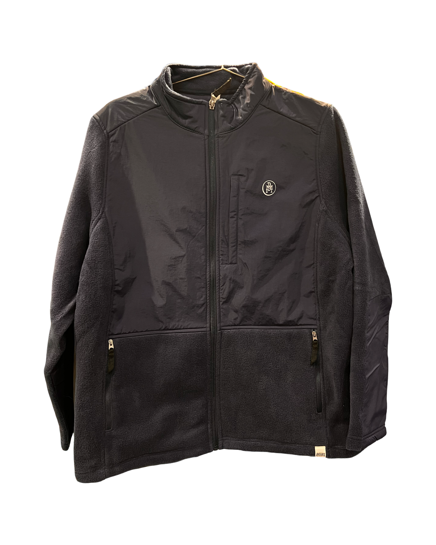 Men’s hybrid full zip fleece jacket