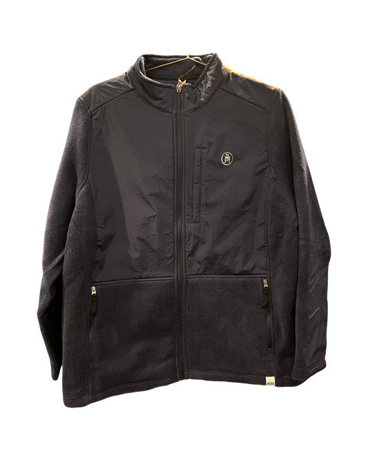 Men’s hybrid full zip fleece jacket