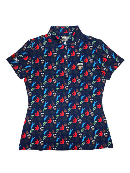 Boat Monkey Women's Cocktail Polo
