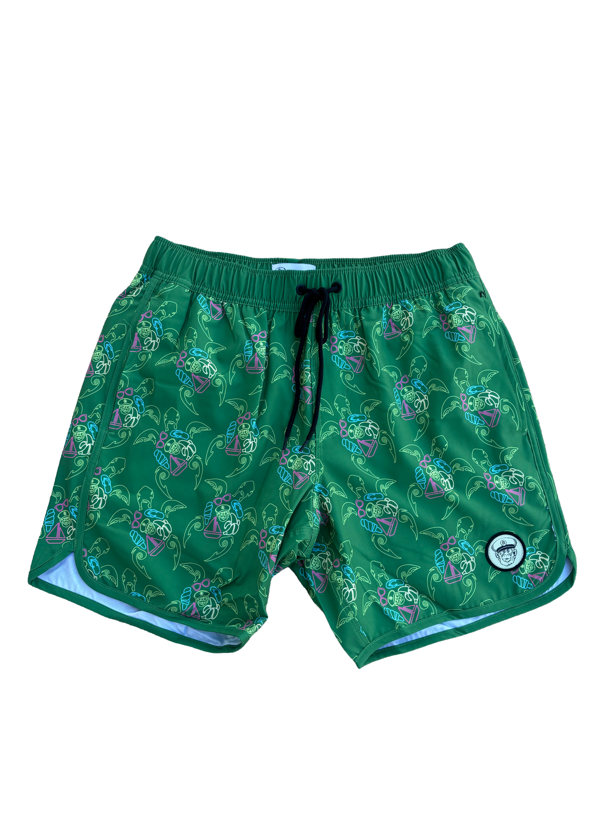 Green 2 in 1 Turtle Swimwear Short ORDER TODAY!