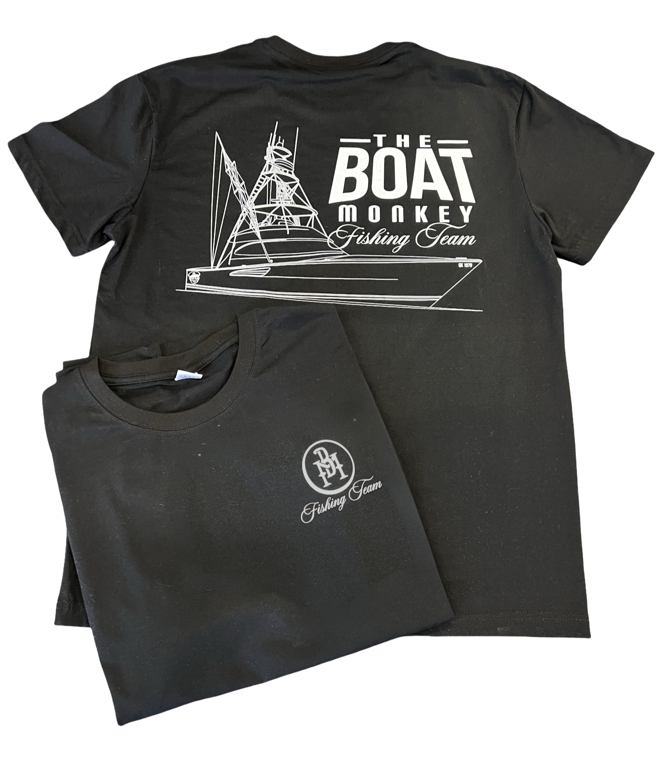 The Boat Monkey Fishing Team Tee