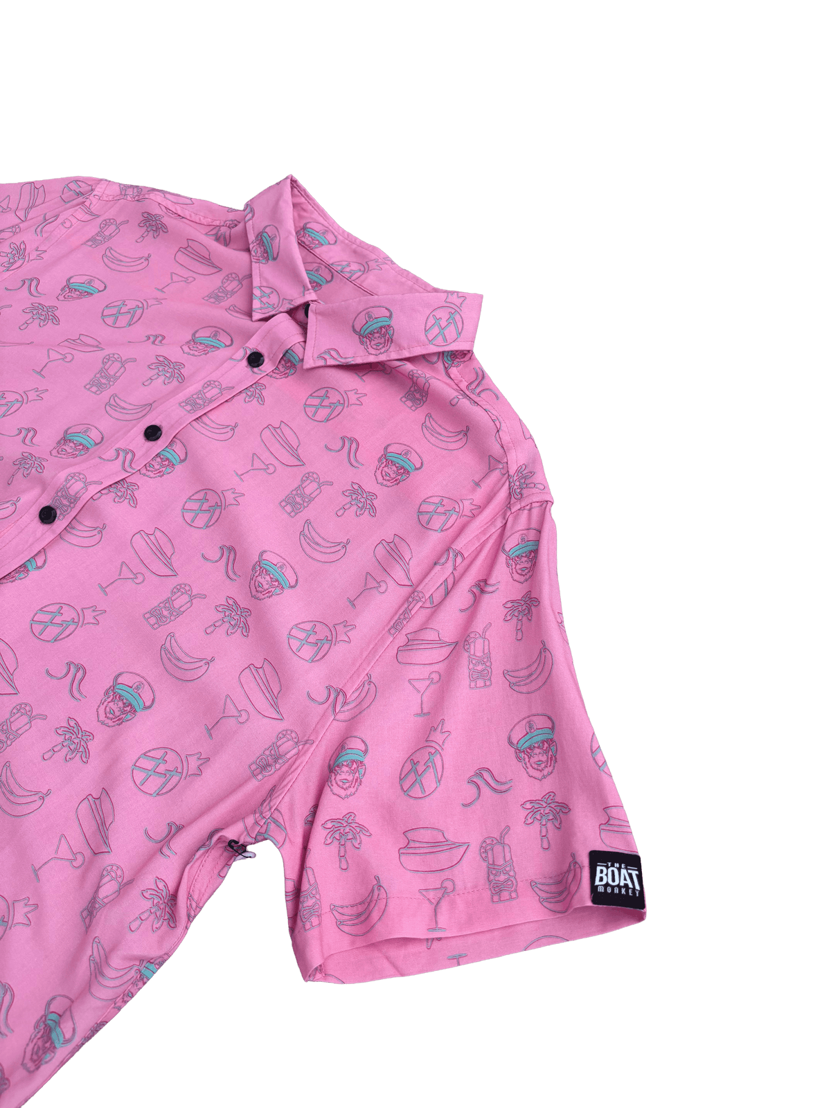 Mens Pink Button Down