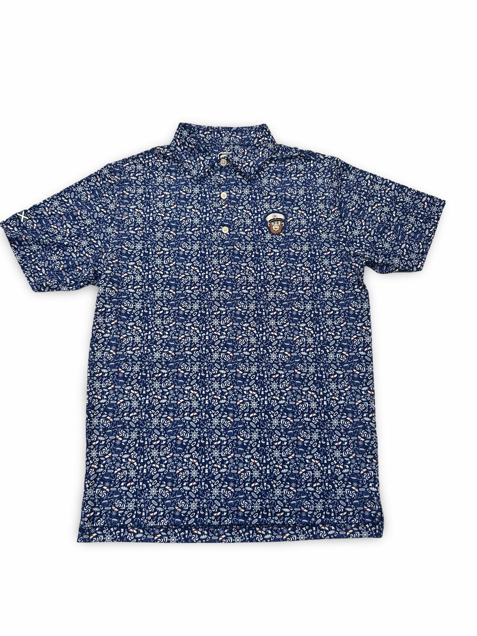 Men's Patterned Golf Polo's – The Boat Monkey