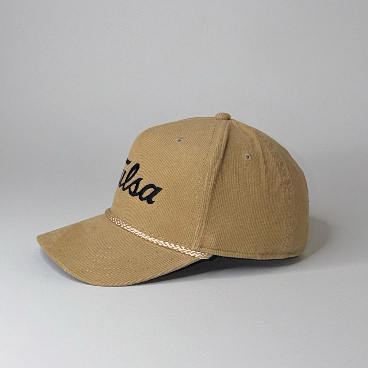 Tulsa Script Corduroy Hat