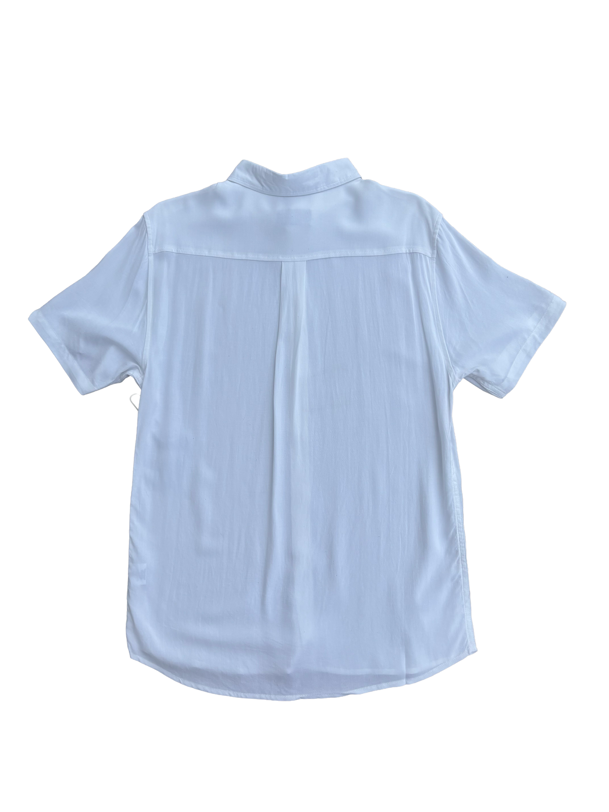 Mens White Button Down