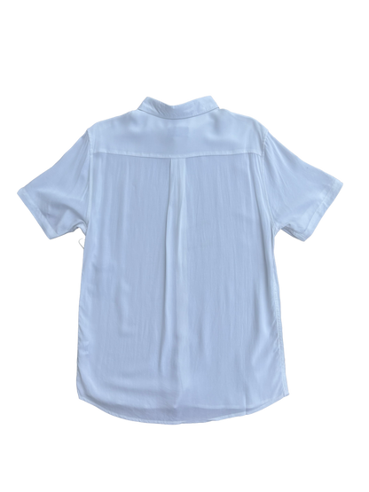 Mens White Button Down