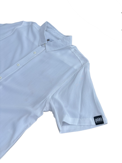 Mens White Button Down