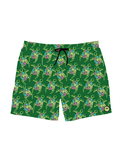 Green 2 in 1 Turtle Swimwear Short (PRE ORDERS Selling out Fast) June 1st Release date