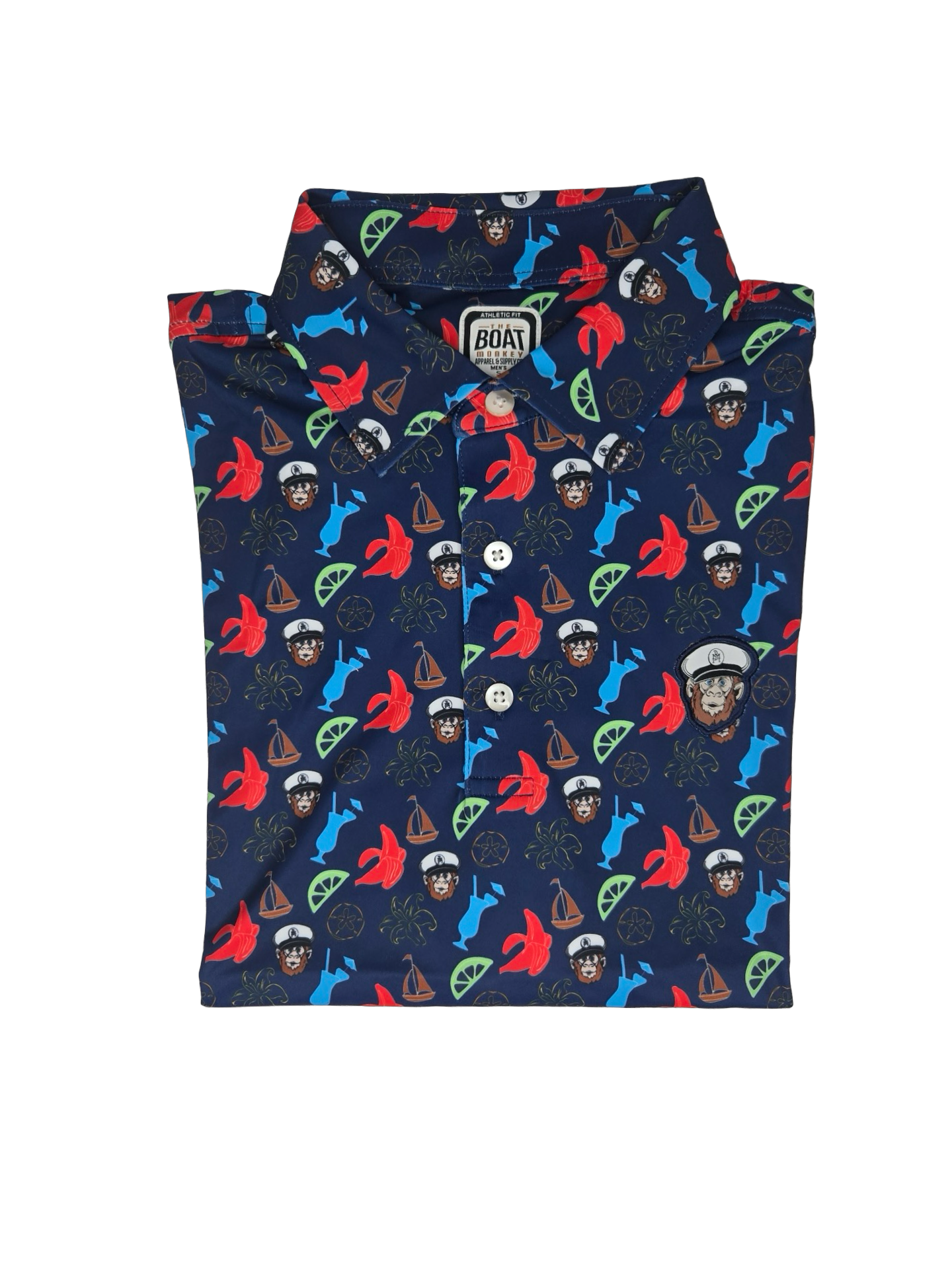 Boat Monkey Women's Cocktail Polo