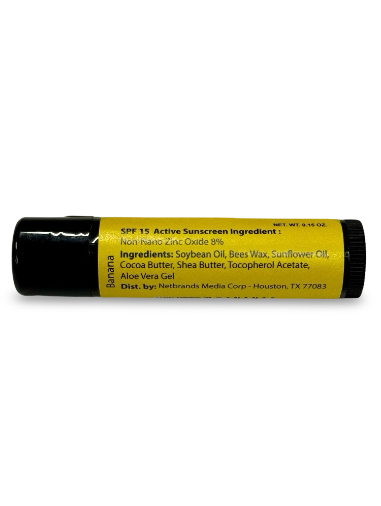 Banana SPF Chapstick