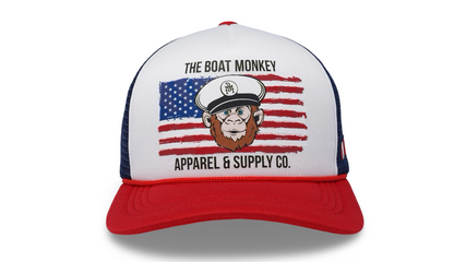 American Boat Monkey Foam Trucker