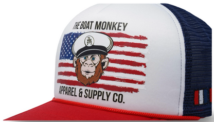 American Boat Monkey Foam Trucker