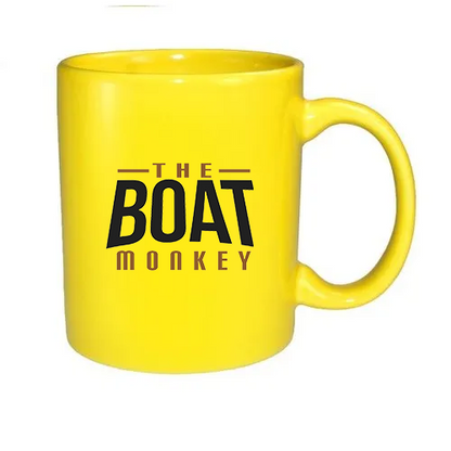 Yellow Classic C Handle Mug