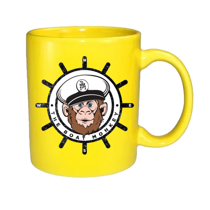 Yellow Classic C Handle Mug