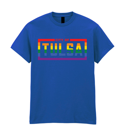 Tulsa Pride square shirt
