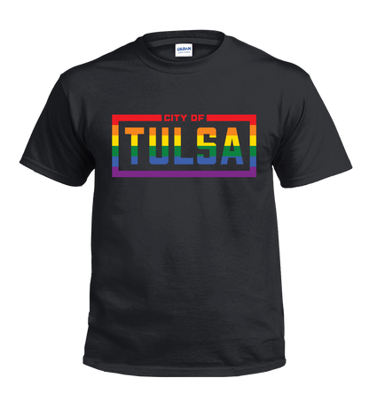 Tulsa Pride square shirt