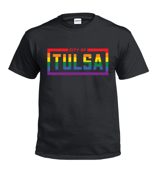 CITY OF TULSA PRIDE LOGO T-SHIRT